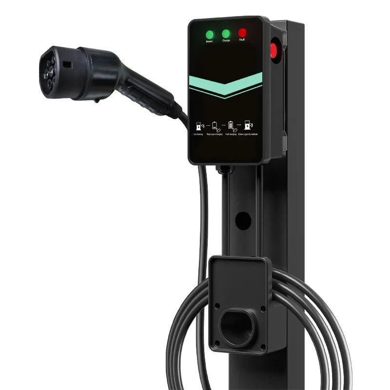 यूरोपीय मानक 7kw Type2 32A एसी दीवार घुड़सवार ईवी चार्जिंग स्टेशन घर के लिए