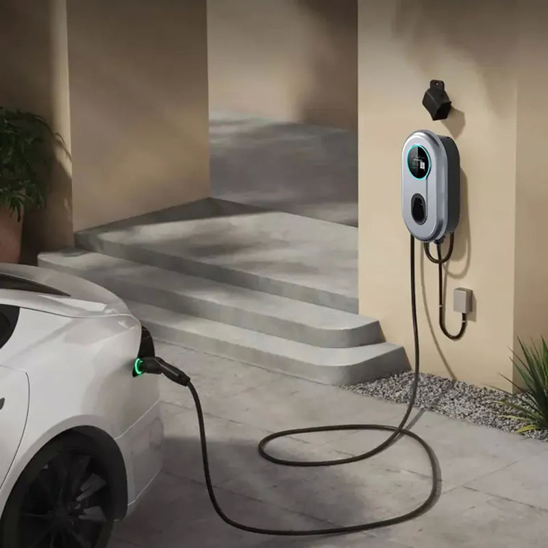आरएफआईडी कार्ड 11.52kw एकल चरण ईवी प्रकार 1 चार्जर ओवर वोल्टेज संरक्षण