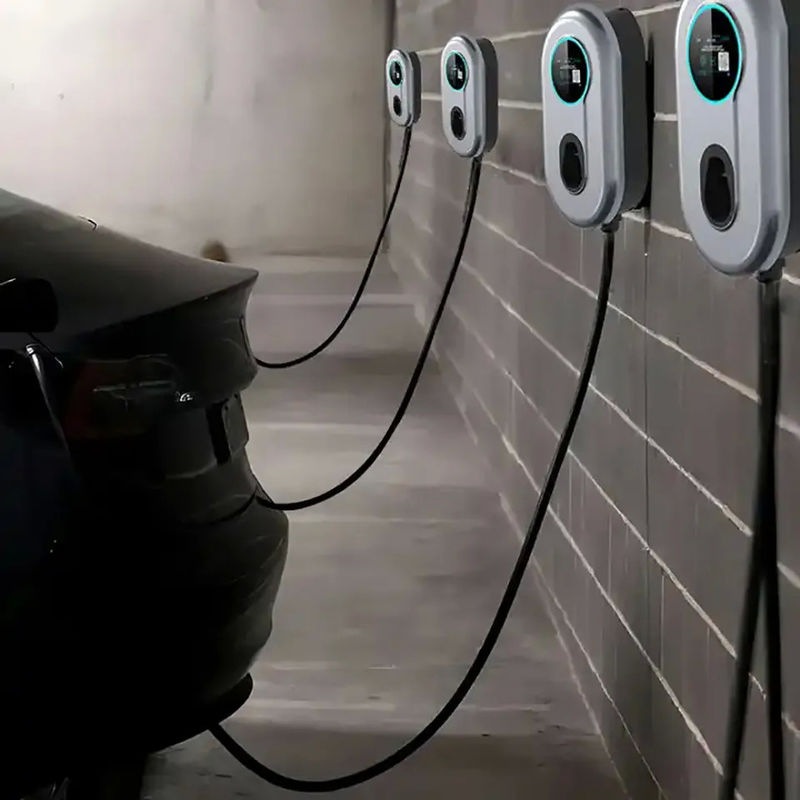3 चरण 400v टाइप 2 AC EV चार्जर वाईफाई चार्जिंग समायोज्य करंट