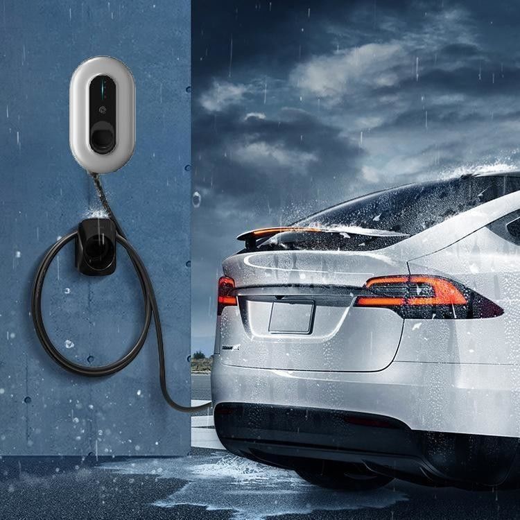 7kw 11kw 22kw 3 चरण एलसीडी स्क्रीन प्रकार 2 ईवी चार्जर ओवर टेम्प सुरक्षा
