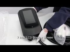 घर के लिए अमेरिकी मानक अनुकूलित स्क्रीन 7 किलोवाट दीवार पर लगने वाला ईवी चार्जिंग स्टेशन