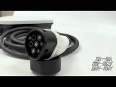 3 फेज़ बॉक्स टाइप 2 32ए वॉल माउंटेड ईवी चार्जिंग स्टेशन घरेलू उपयोग